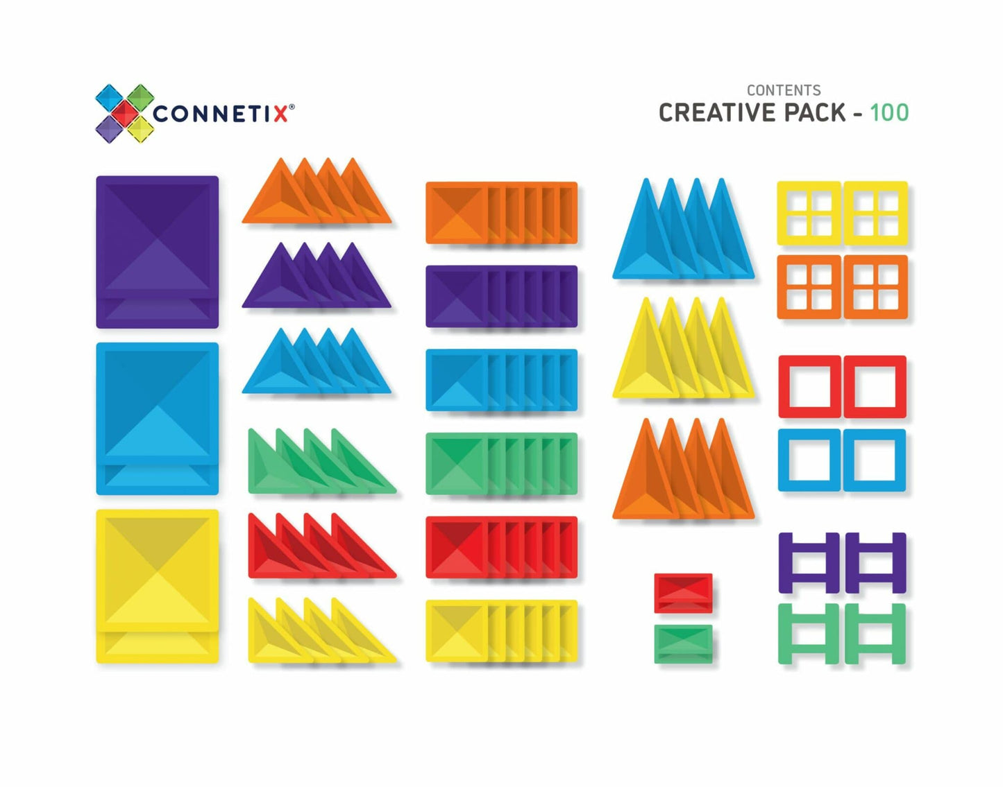 CONNETIX | 100 Piece Creative Pack