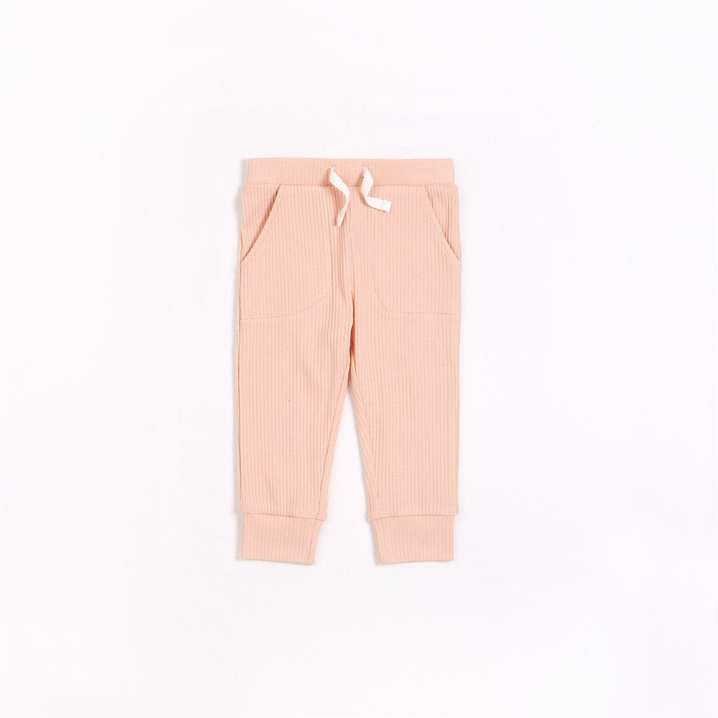 Rose Rib Jogger Pants