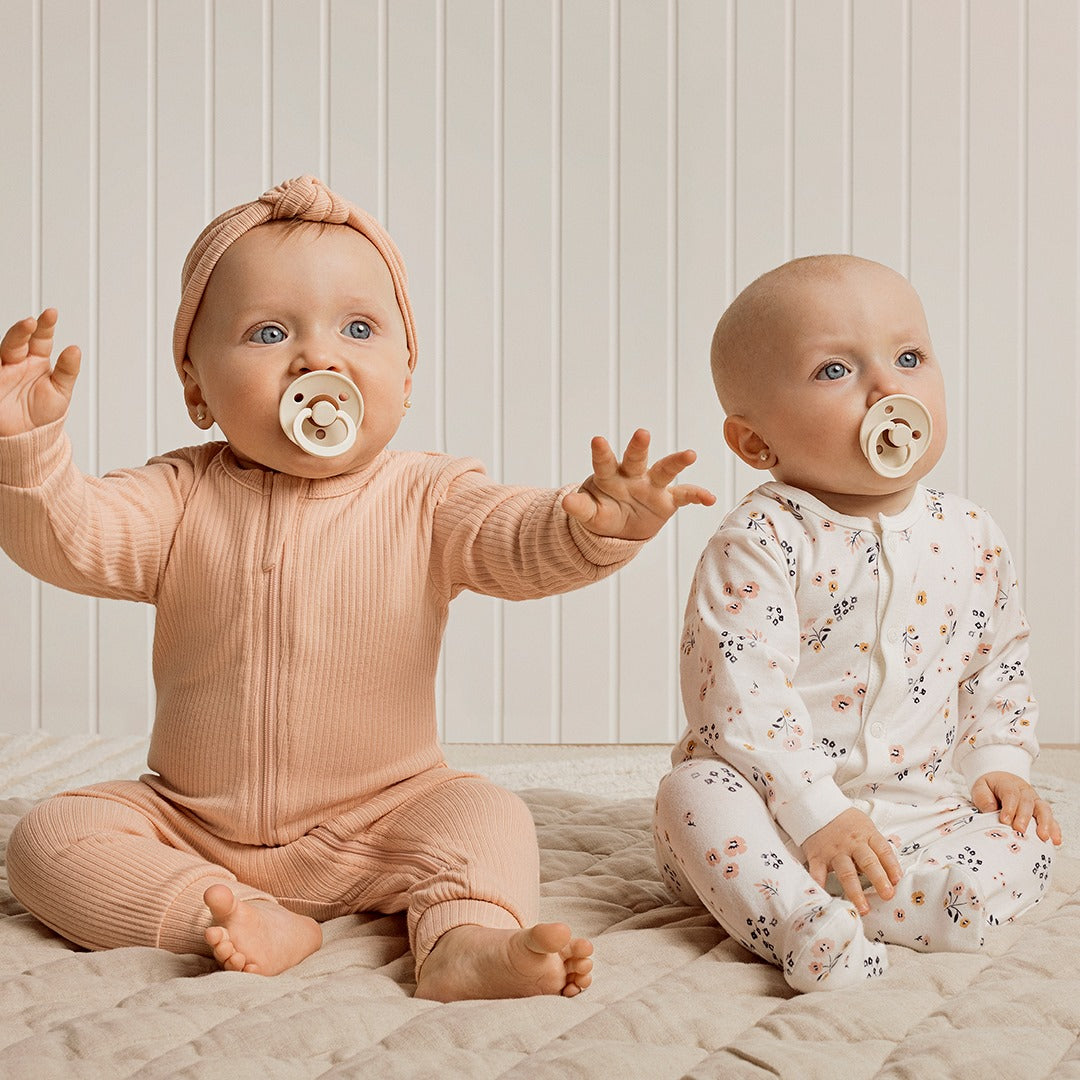 Light Pink Modal Rib Romper