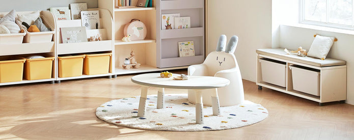 Iloom Small Peanut Table Aqua