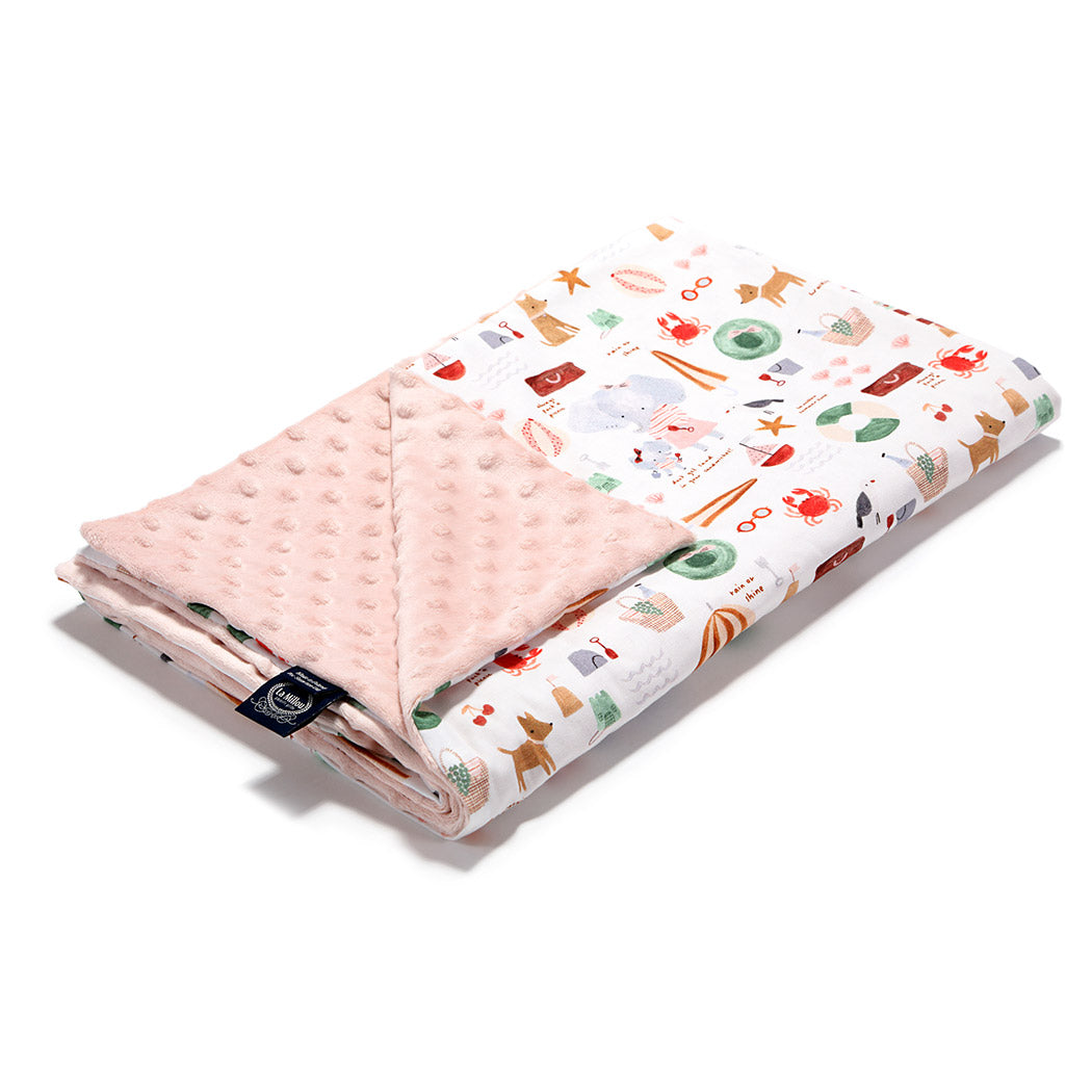 Medium Light Blanket - French Riviera Girl - Powder Pink