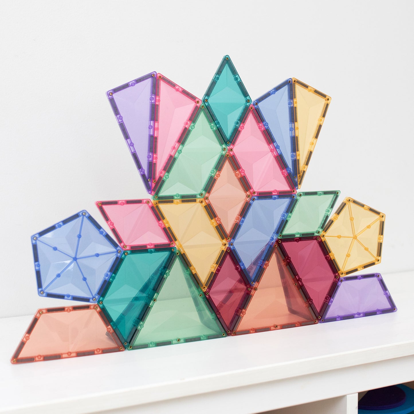 CONNETIX | Pastel Shape Expansion Pack 48 pc