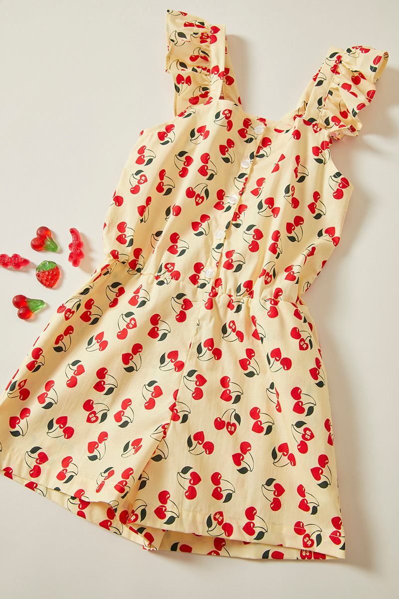 Monty Jumpsuit with Cherries