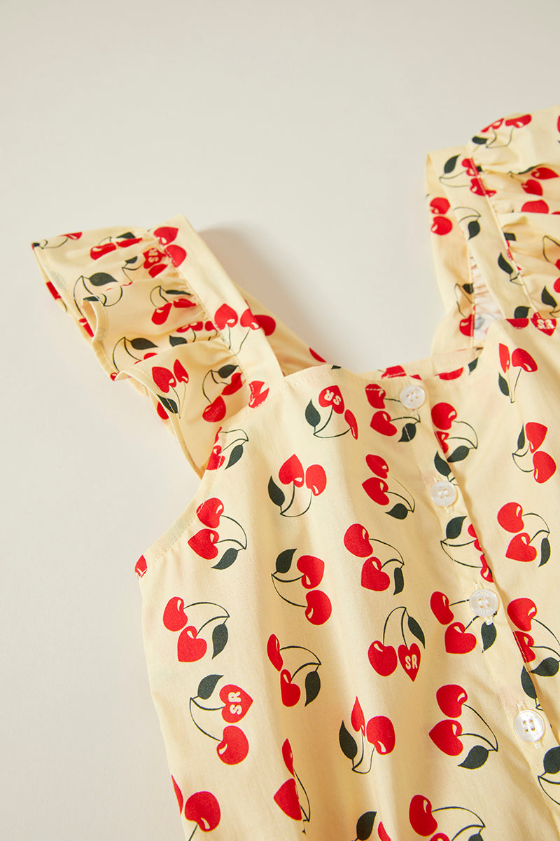 Monty Jumpsuit with Cherries