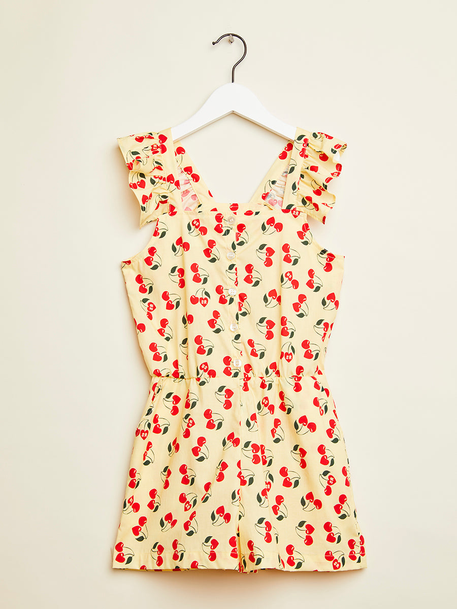 Monty Jumpsuit with Cherries
