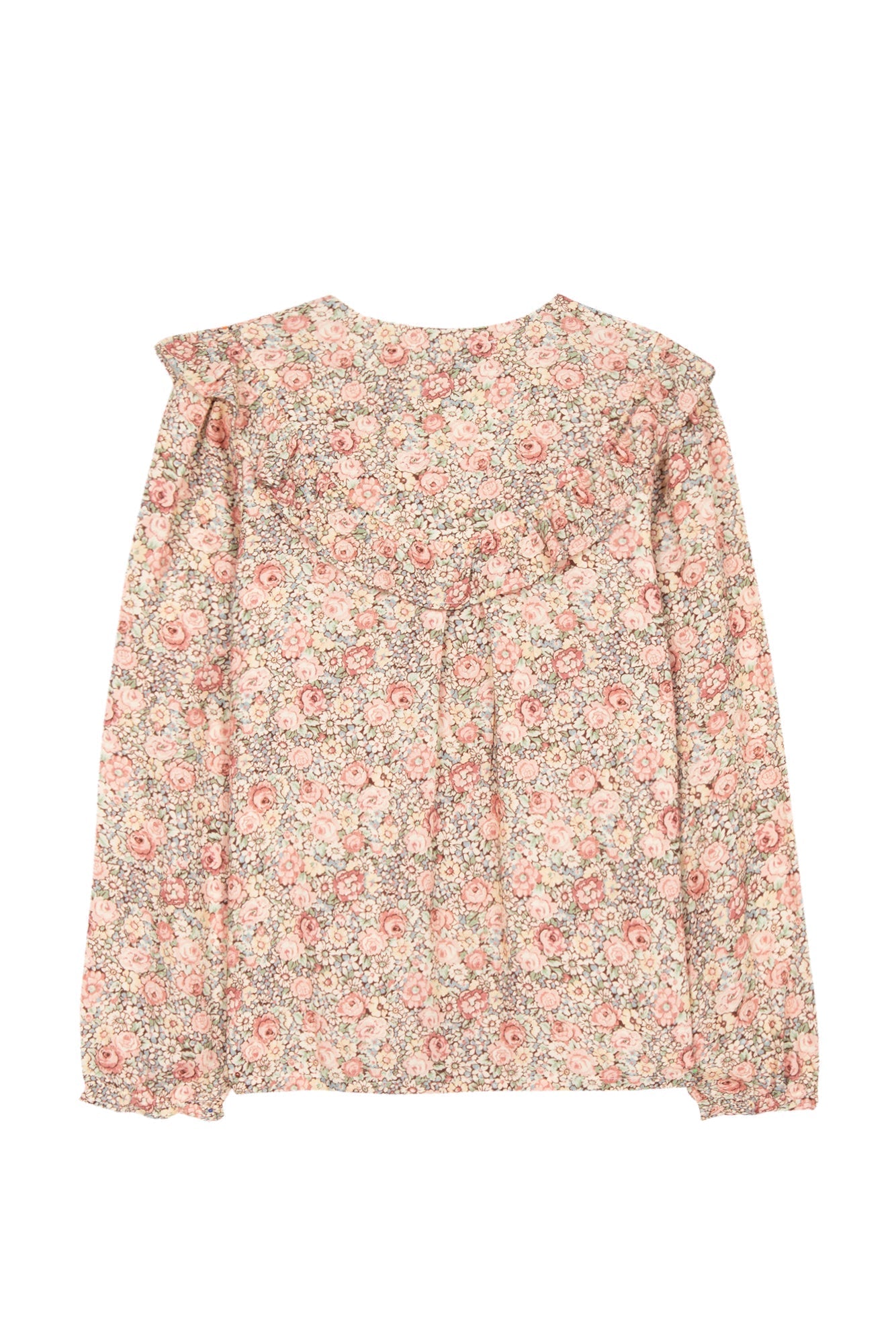 Girls' Flower Blouse