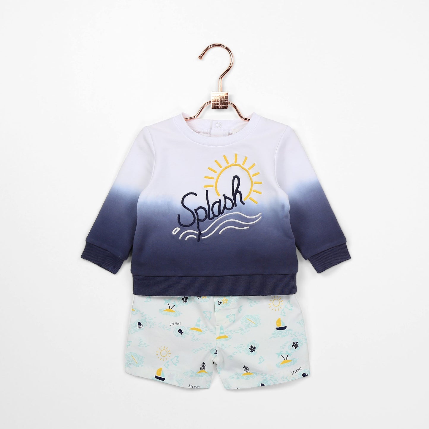 Splash Sweatshirt Organic Cotton