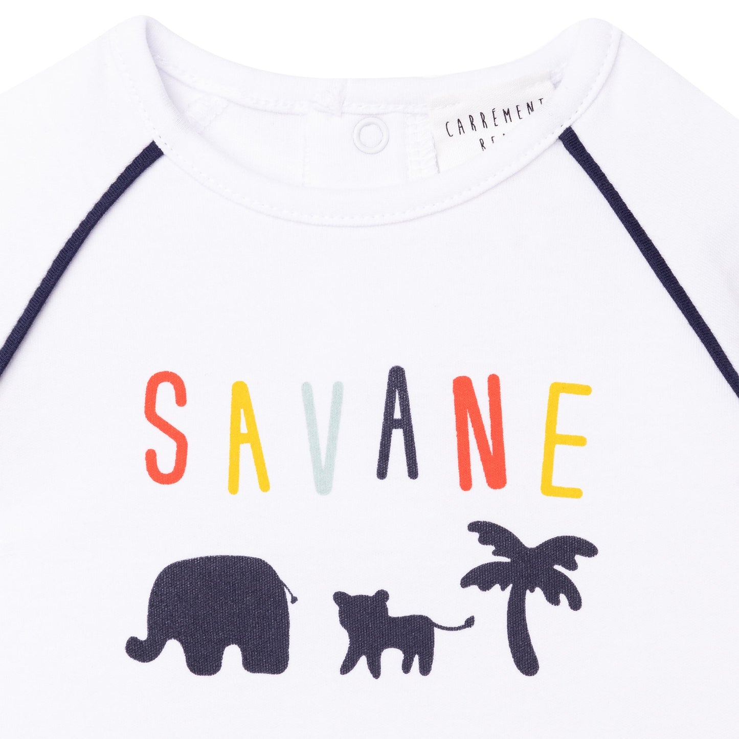 Safari Animals T-Shirt Organic Cotton