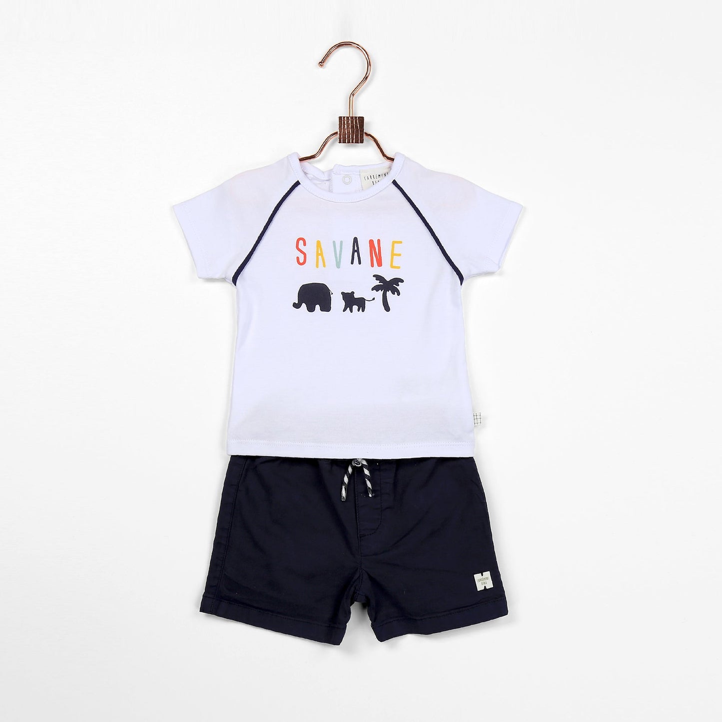 Safari Animals T-Shirt Organic Cotton