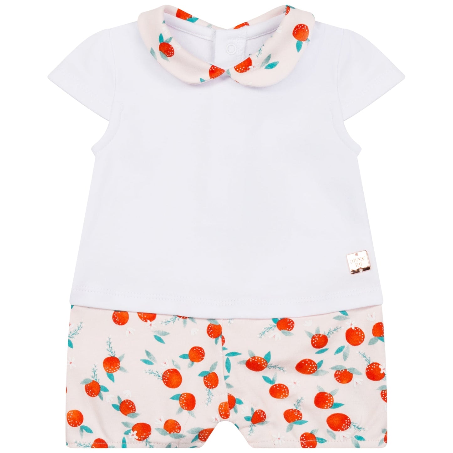 Oranges 2-in-1 Short Romper Organic Cotton