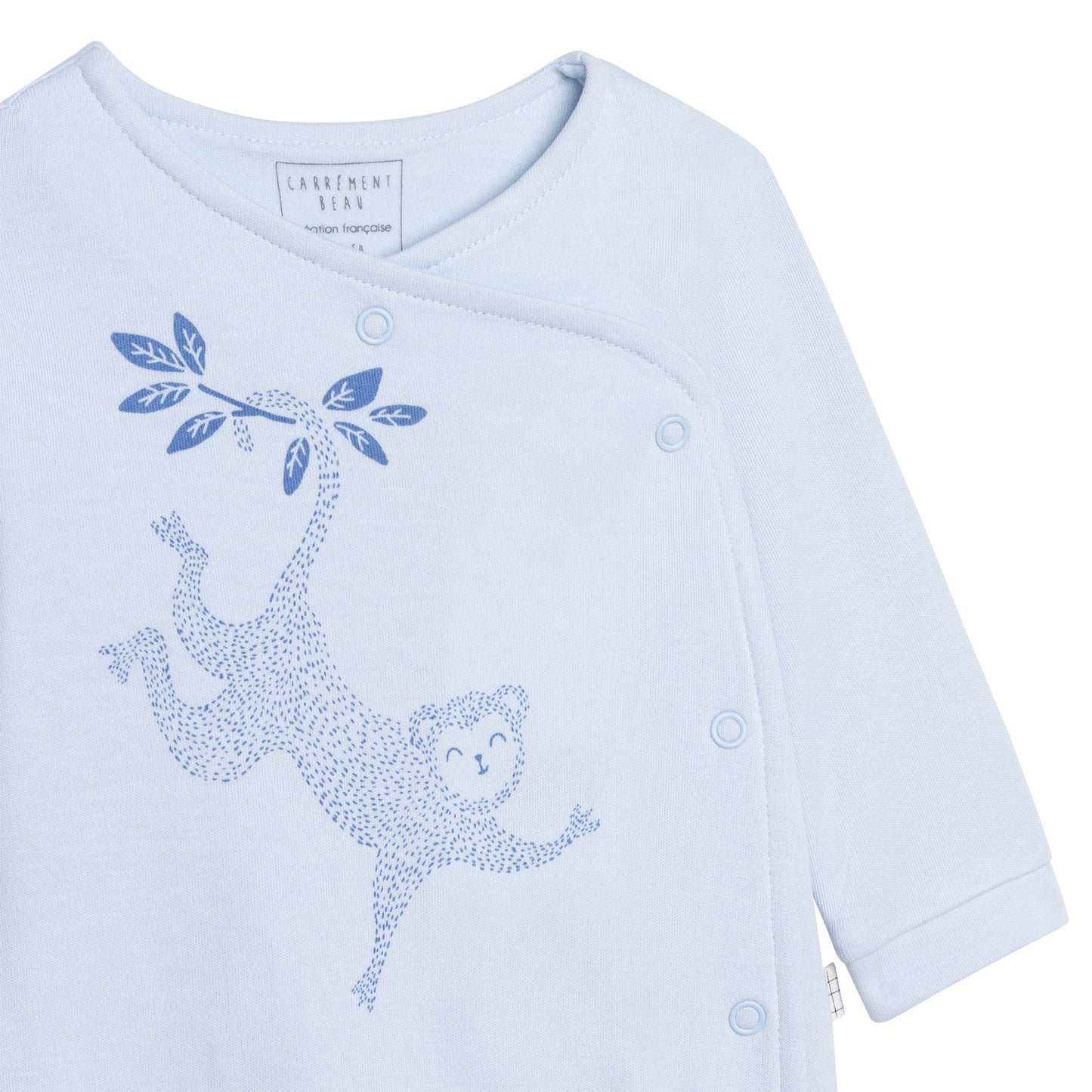 Monkey on a Tree Romper Organic Cotton