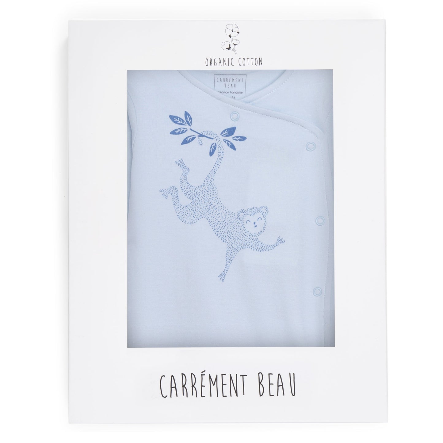 Monkey on a Tree Romper Organic Cotton