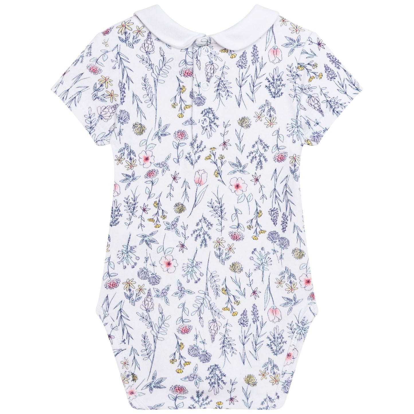 Flowers Onesie Organic Cotton