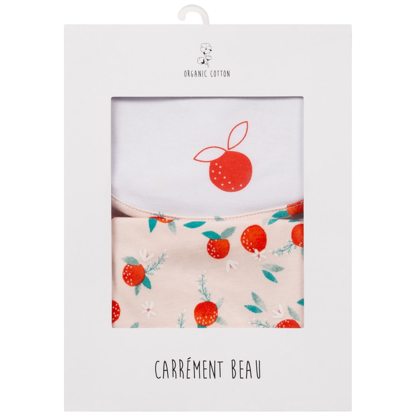 Oranges Bib Set Organic Cotton