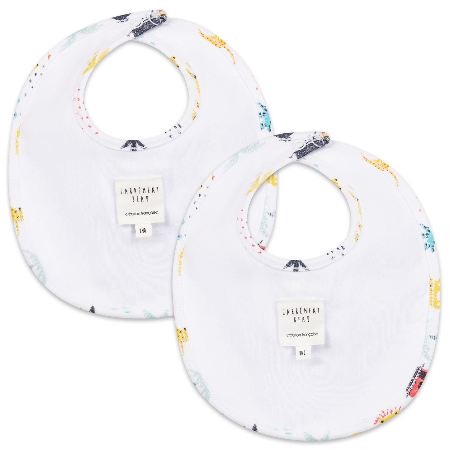 Safari Animals Bib Set