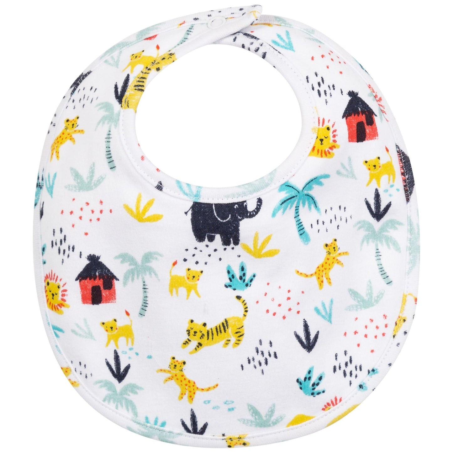 Safari Animals Bib Set