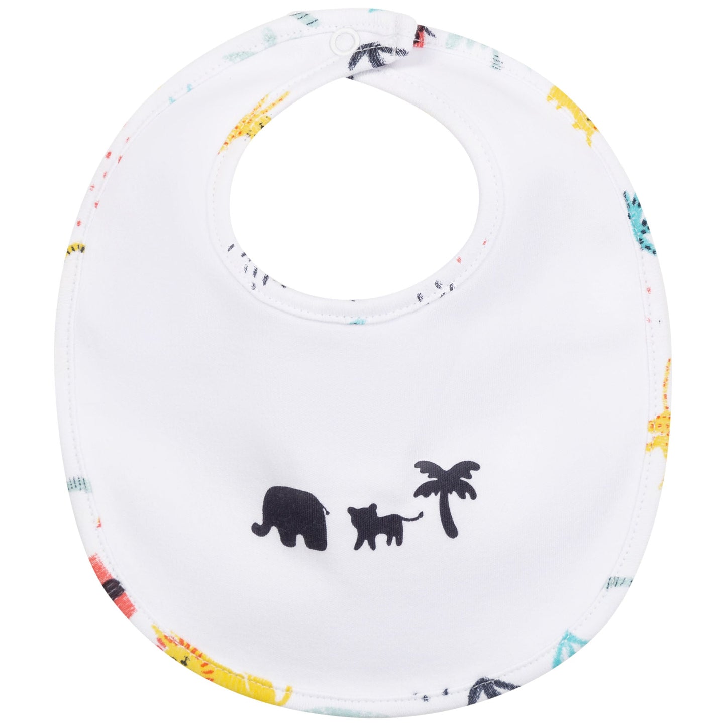 Safari Animals Bib Set