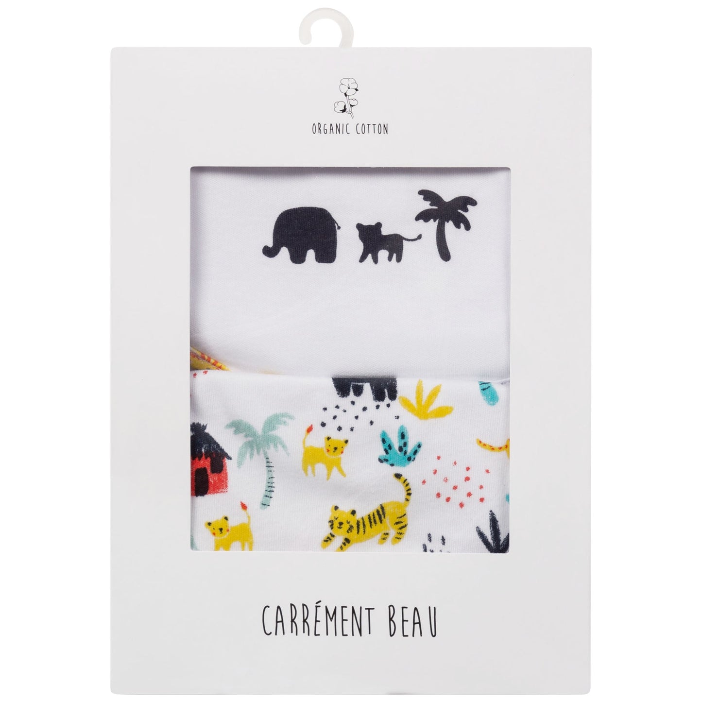 Safari Animals Bib Set