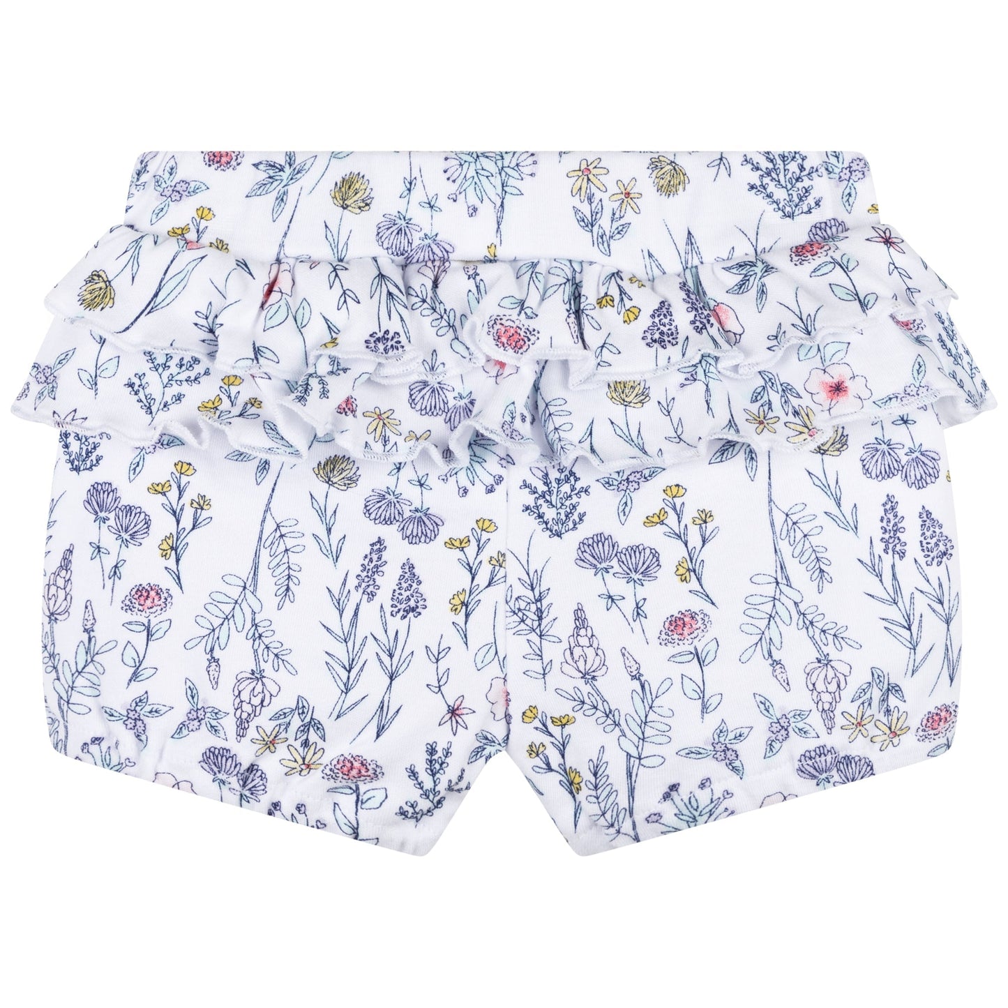 Flowers T-Shirt and Bloomers Set Organic Cotton