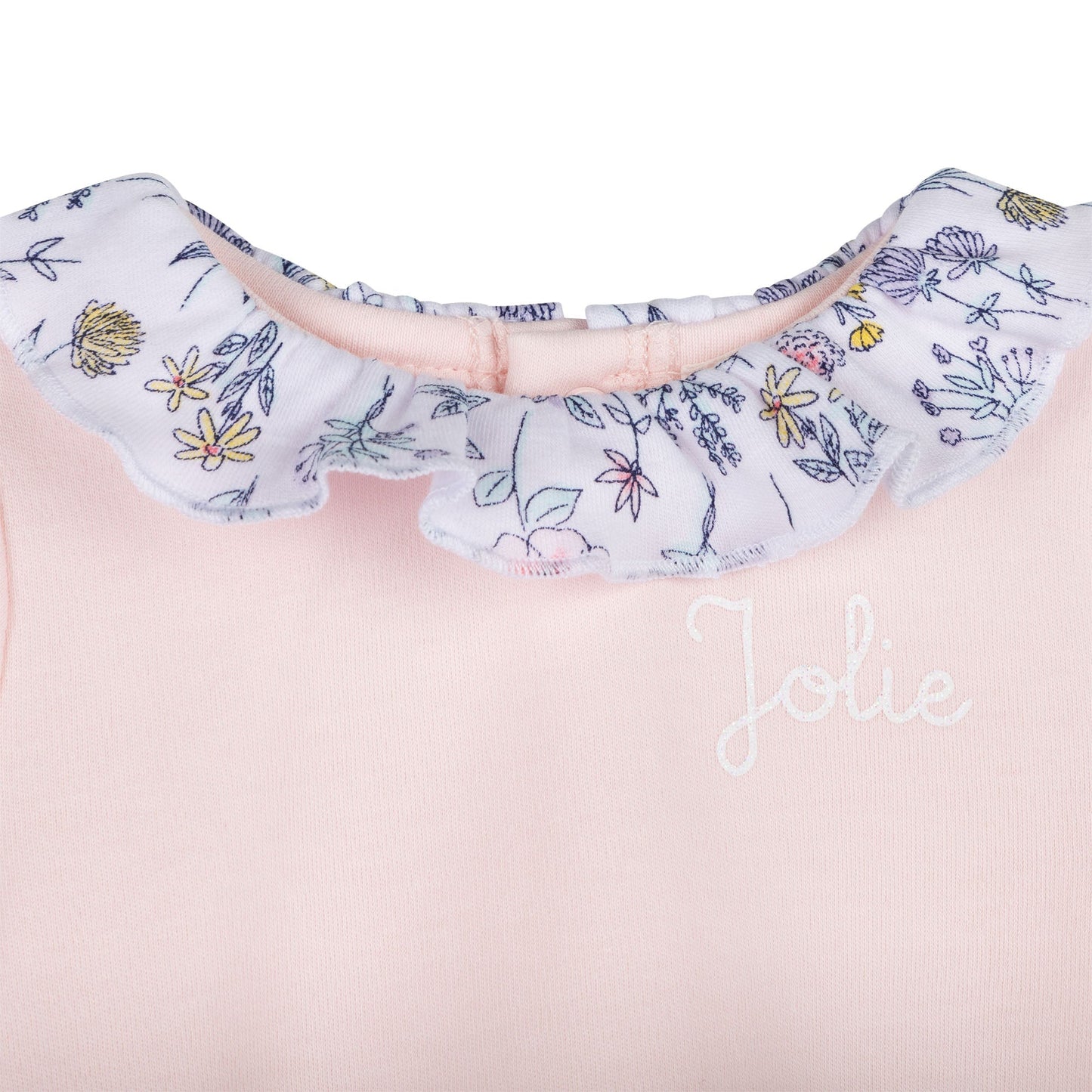 Flowers T-Shirt and Bloomers Set Organic Cotton