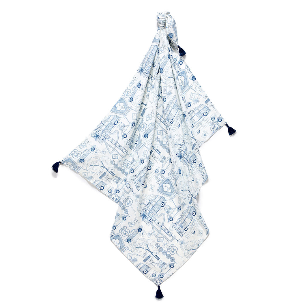 Bamboo Swaddle Blanket - Route 66