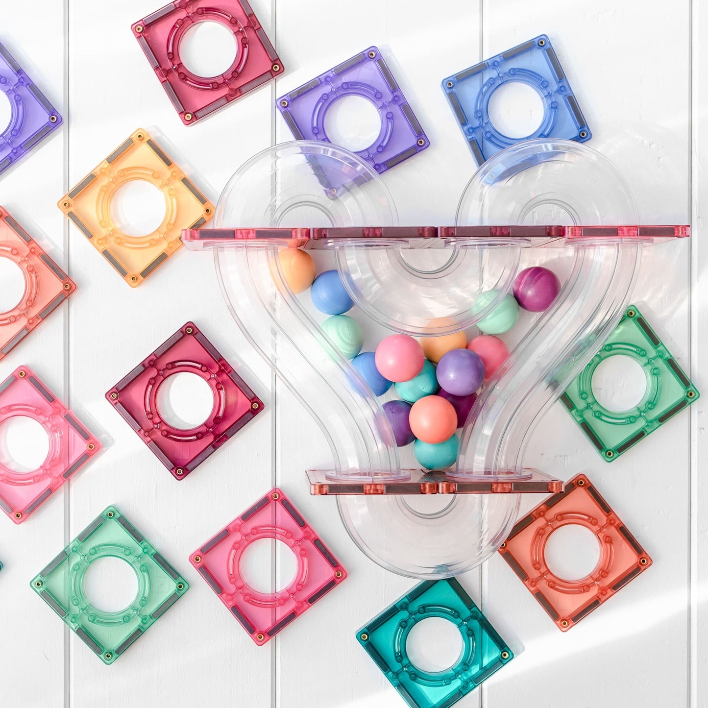 CONNETIX | 106 Piece Pastel Ball Run Pack