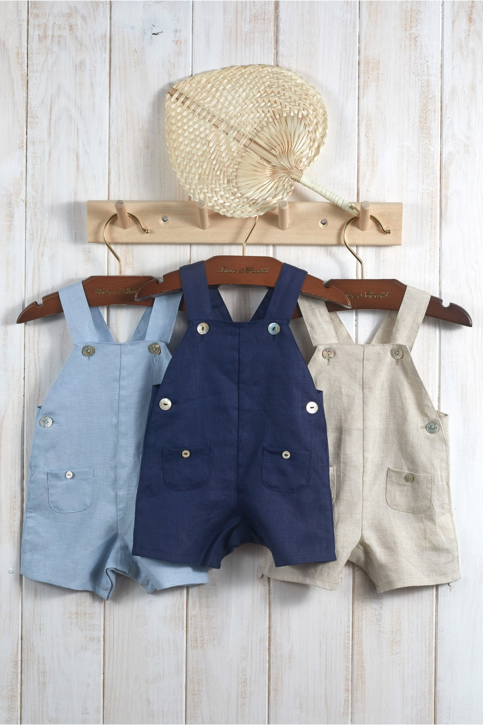 Linen Dungaree Pants