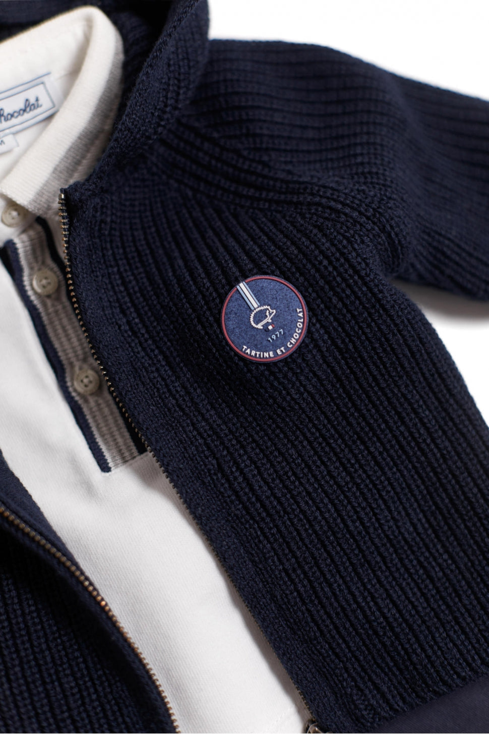 Boys' Knitted Hoodie