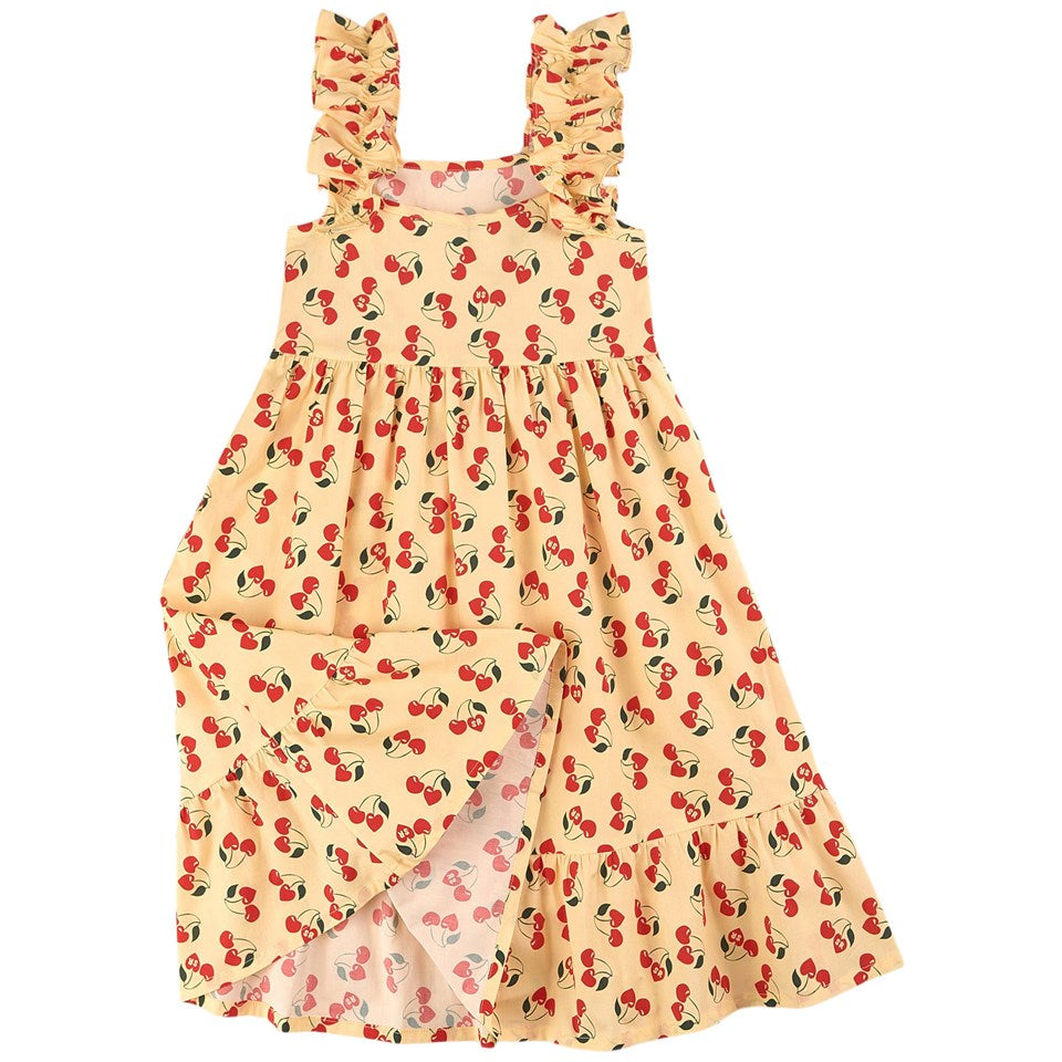 Monia Dress with Cherries