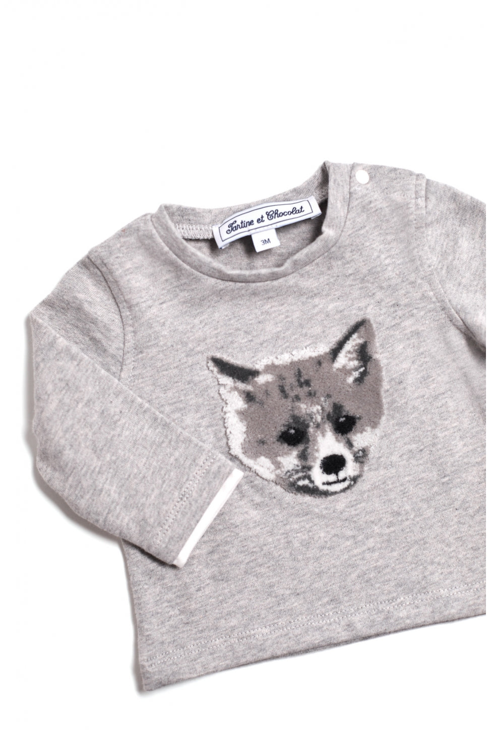 Boys' Long-sleeved T-Shirt with Fox