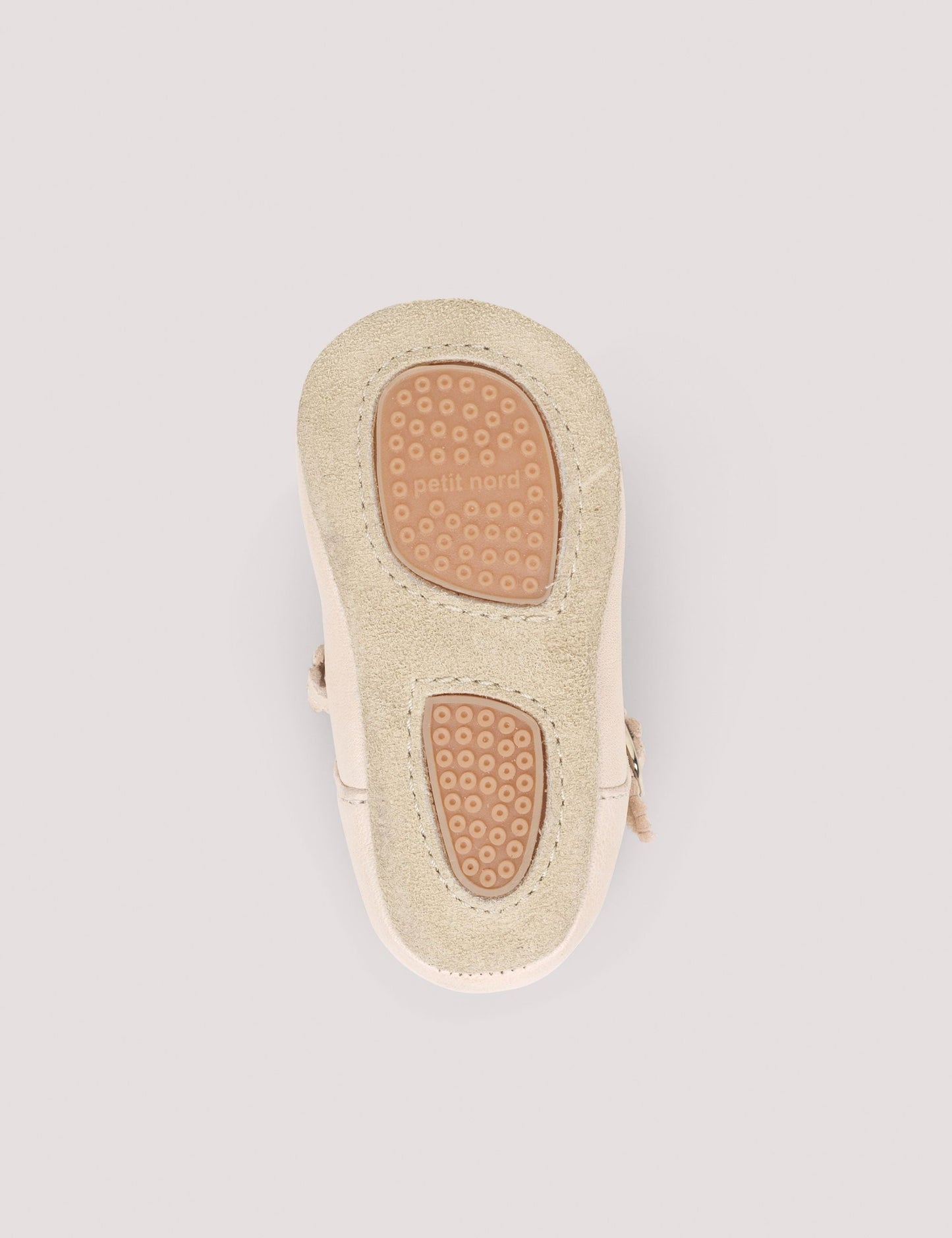 Baby Scallop T-Bar Shoes Cream