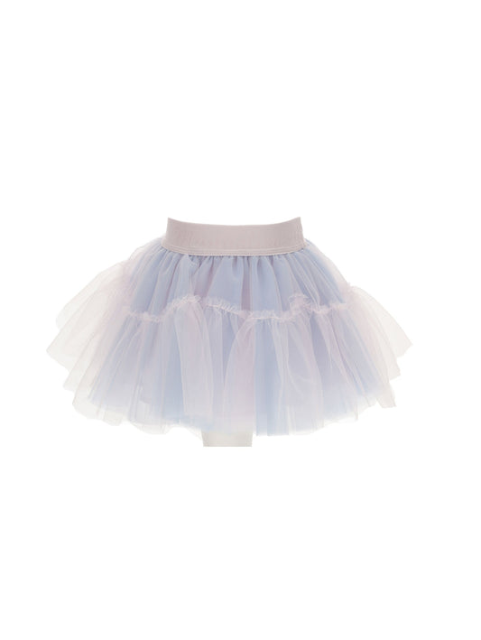 Tulle Skirt Pink/ Sky Blue