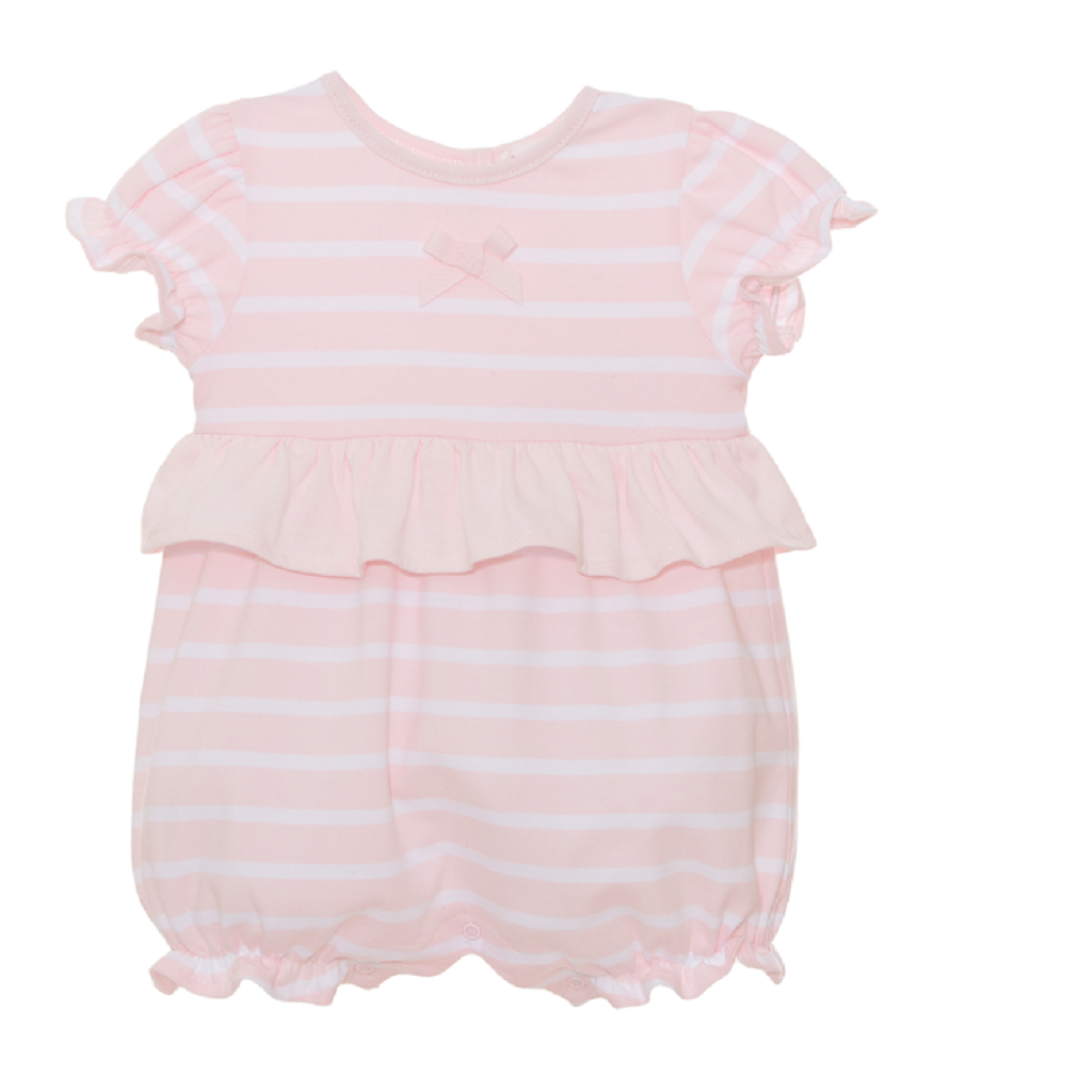 Striped Short Romper