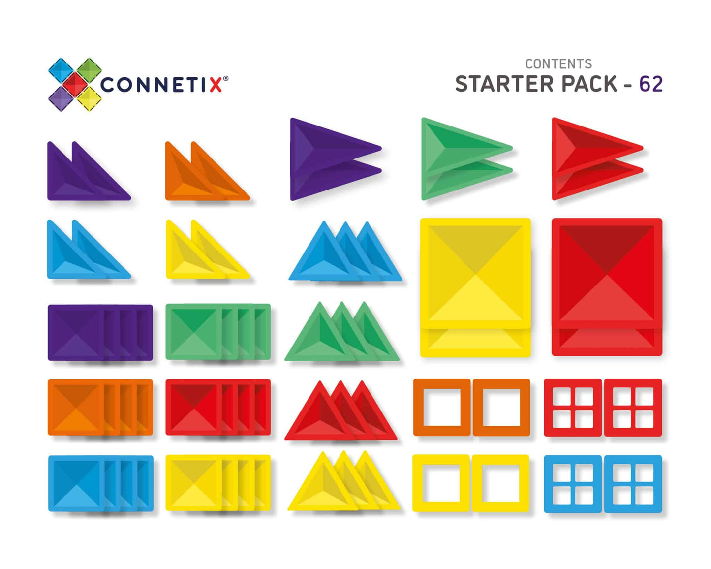 CONNETIX | 62 Piece Starter Pack