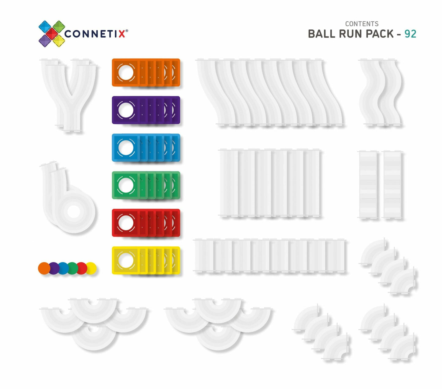 CONNETIX | 92 Piece Ball Run Pack