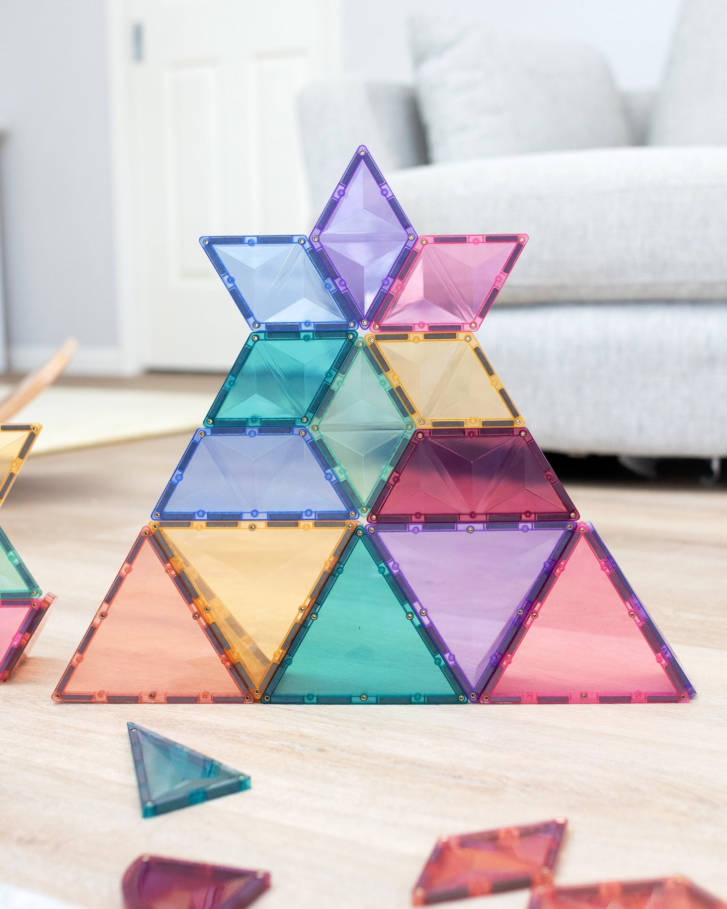 CONNETIX | Pastel Shape Expansion Pack 48 pc