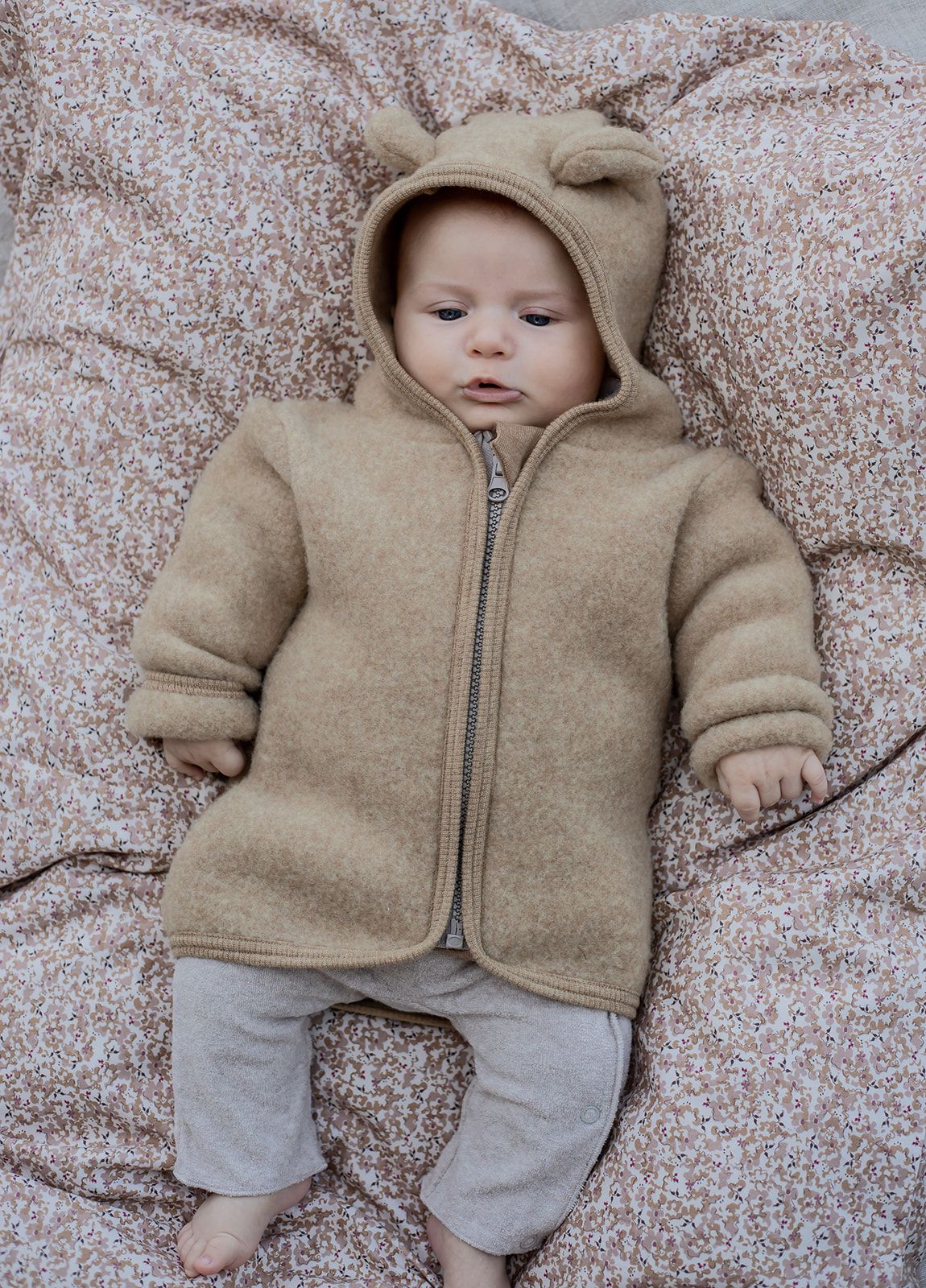 MIKKIE Jacket No Ears- Camel