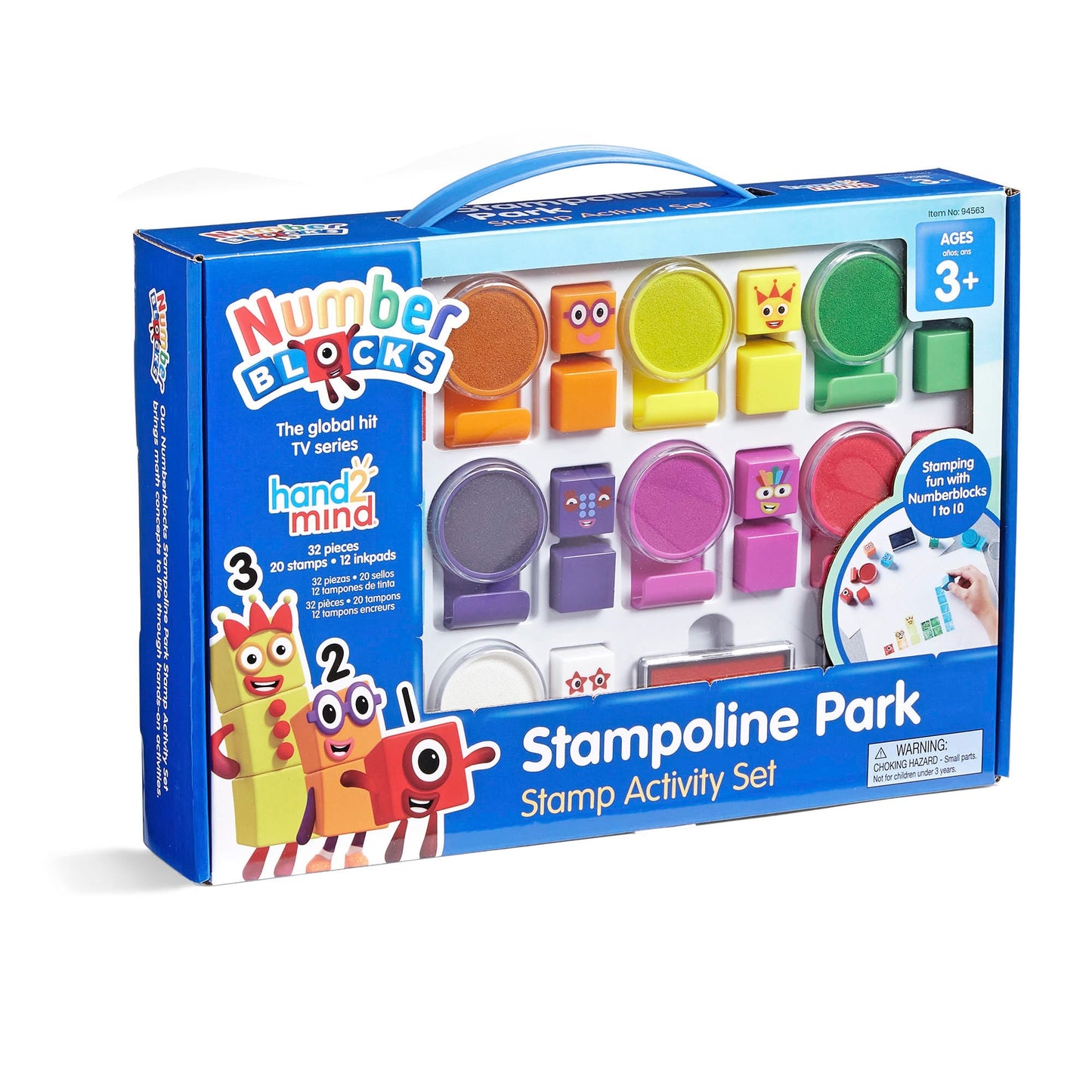 Hand 2 Mind | Numberblocks Stampoline Pk Stamp Act Set