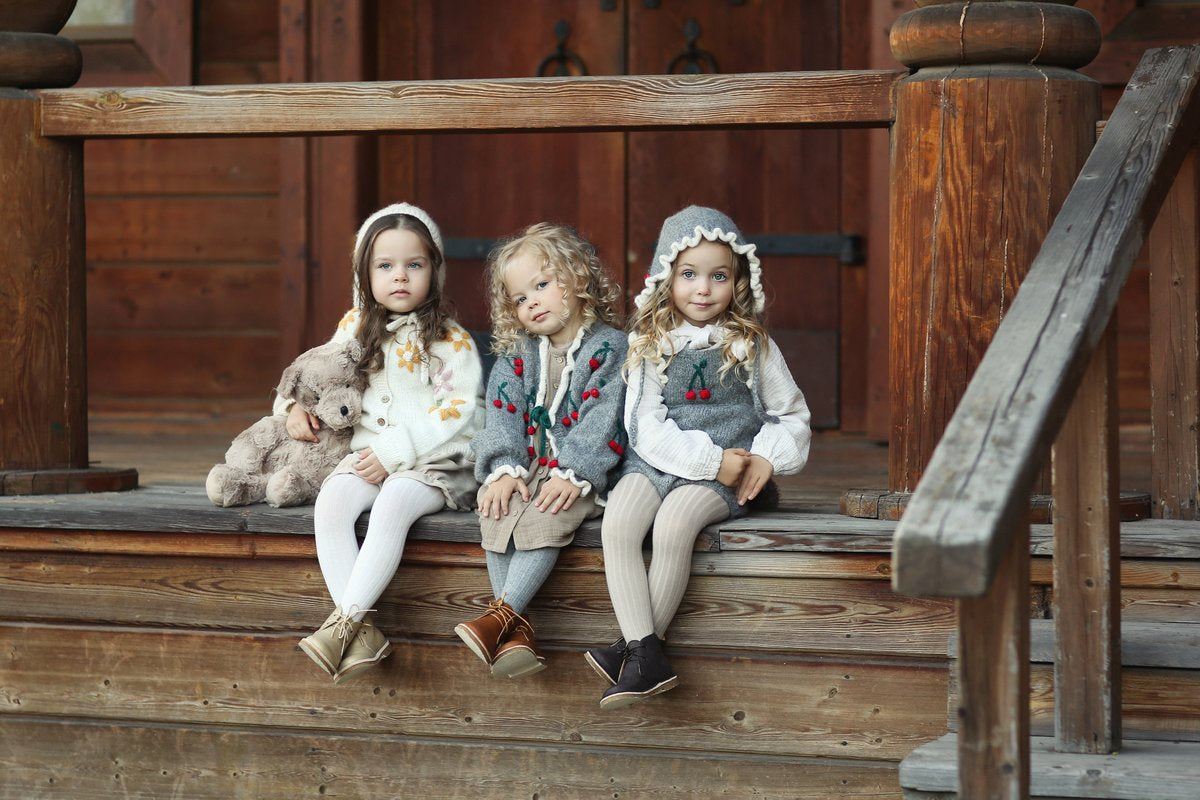 Cherry Cardigan Beige