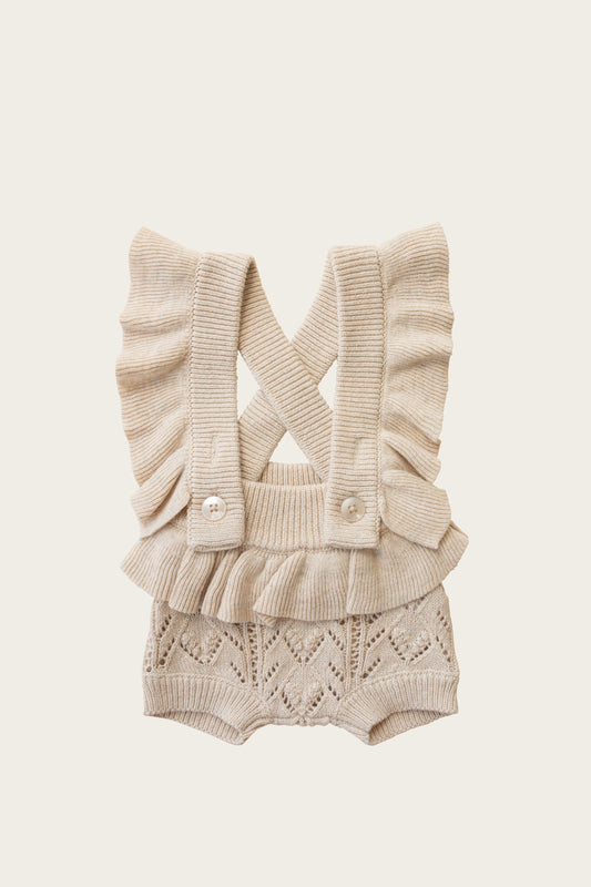 Bonnie Playsuit Oatmeal