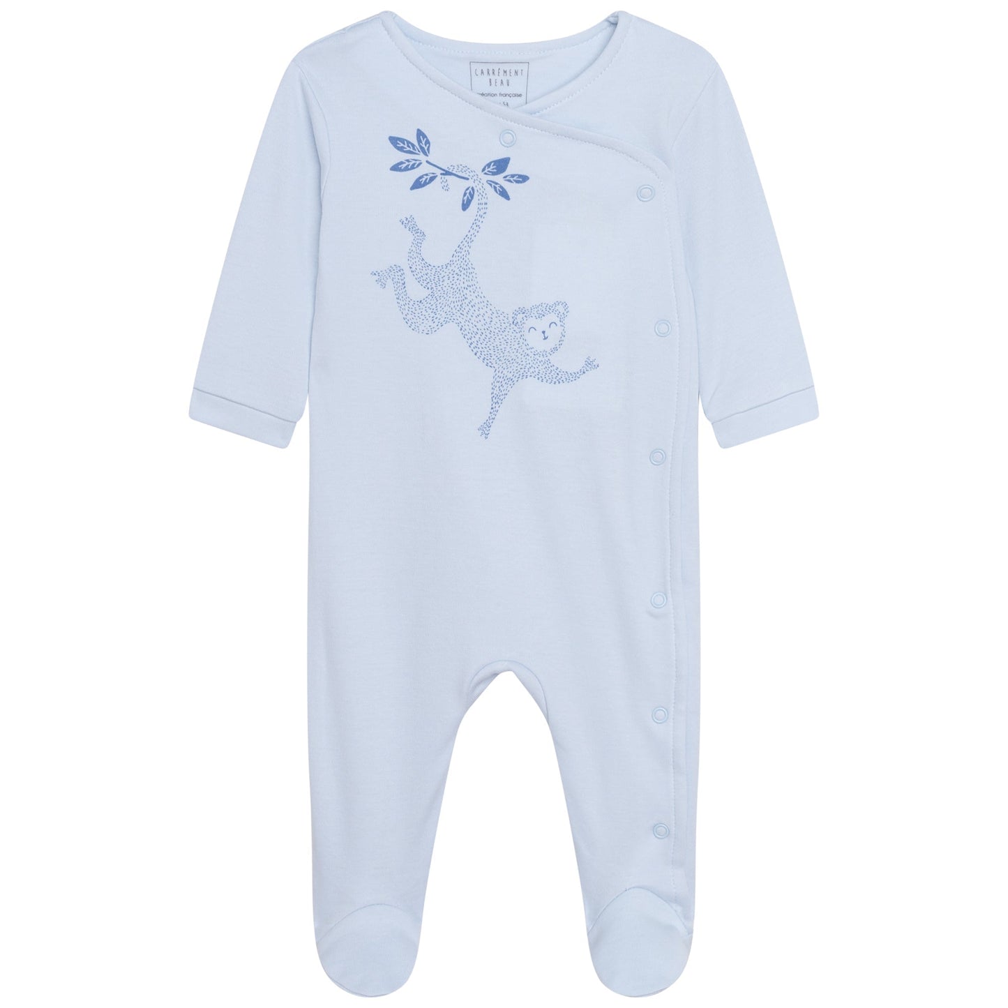 Monkey on a Tree Romper Organic Cotton
