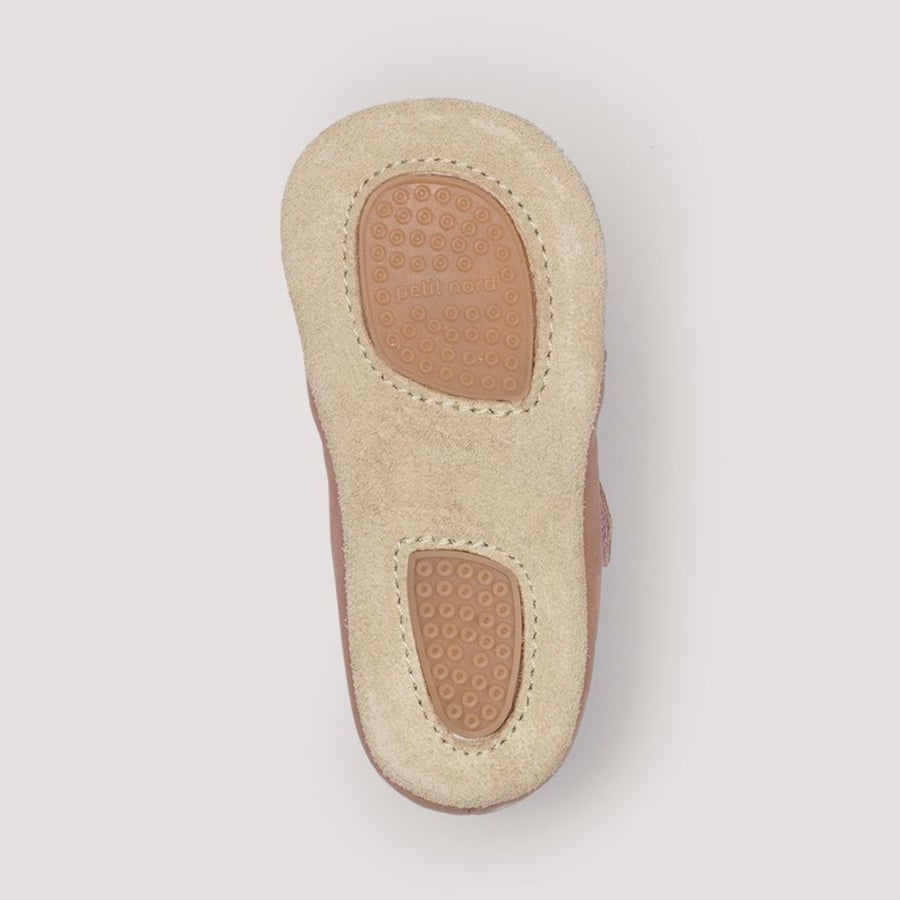 Baby Shoes with Velcro Old Rose